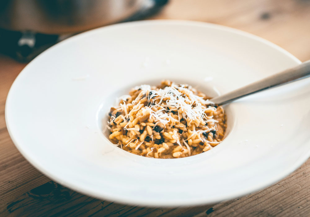 Risotto. Unsplash, © Rob Wicks.