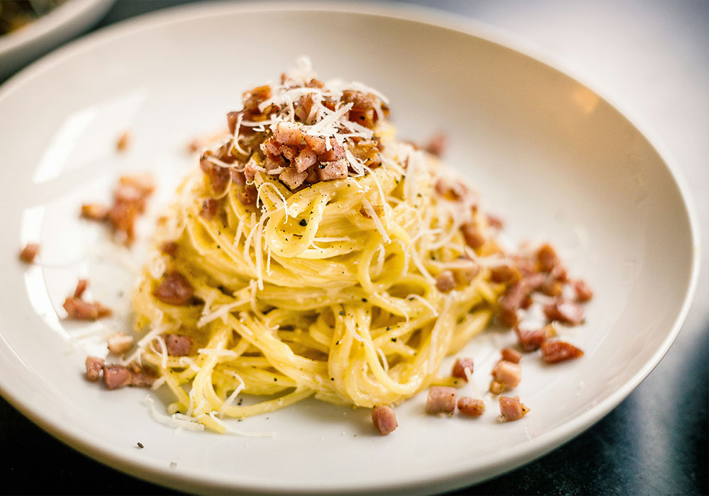 Carbonara. Unsplash, © Rob Wicks.