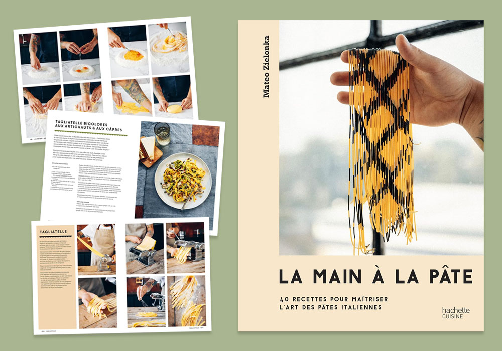 Mateo Zielonka, "La main à la pâte". Hachette Cuisine.